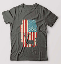 Load image into Gallery viewer, Deer T-Shirt for Men-Charcoal-Ektarfa.online
