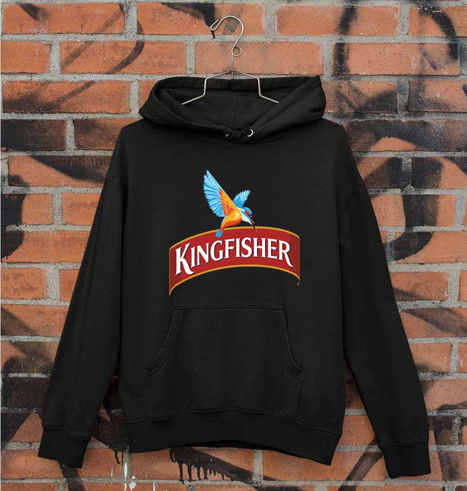 Kingfisher Unisex Hoodie for Men/Women-Black-Ektarfa.online