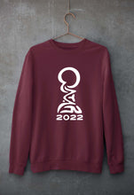 Load image into Gallery viewer, FIFA World Cup Qatar 2022 Unisex Sweatshirt for Men/Women-S(40 Inches)-Maroon-Ektarfa.online
