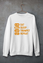 Load image into Gallery viewer, Trumpet Unisex Sweatshirt for Men/Women-White-Ektarfa.online
