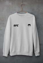 Load image into Gallery viewer, UFC Venum Unisex Sweatshirt for Men/Women-S(40 Inches)-Grey Melange-Ektarfa.online
