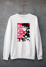 Load image into Gallery viewer, Demon Slayer Unisex Sweatshirt for Men/Women-White-Ektarfa.online
