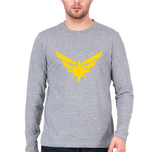 Load image into Gallery viewer, Captain Marvel Full Sleeves T-Shirt for Men-Grey-Ektarfa.online
