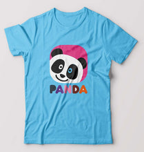 Load image into Gallery viewer, Panda T-Shirt for Men-Light Blue-Ektarfa.online
