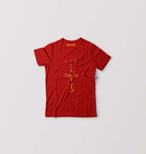 Load image into Gallery viewer, Cactus Jack Travis Scott Kids T-Shirt for Boy/Girl-0-1 Year(20 Inches)-Red-Ektarfa.online
