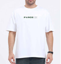 Load image into Gallery viewer, FORCE IX Akshay Kumar Oversized T-Shirt for Men-White-Ektarfa.online
