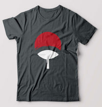 Load image into Gallery viewer, Uchiha clan T-Shirt for Men-Steel grey-Ektarfa.online
