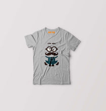 Load image into Gallery viewer, Minion Kids T-Shirt for Boy/Girl-Grey-Ektarfa.online
