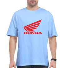 Load image into Gallery viewer, Honda Oversized T-Shirt for Men-Baby Blue-Ektarfa.online
