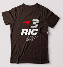 Load image into Gallery viewer, Daniel Ricciardo T-Shirt for Men-Coffee Brown-Ektarfa.online
