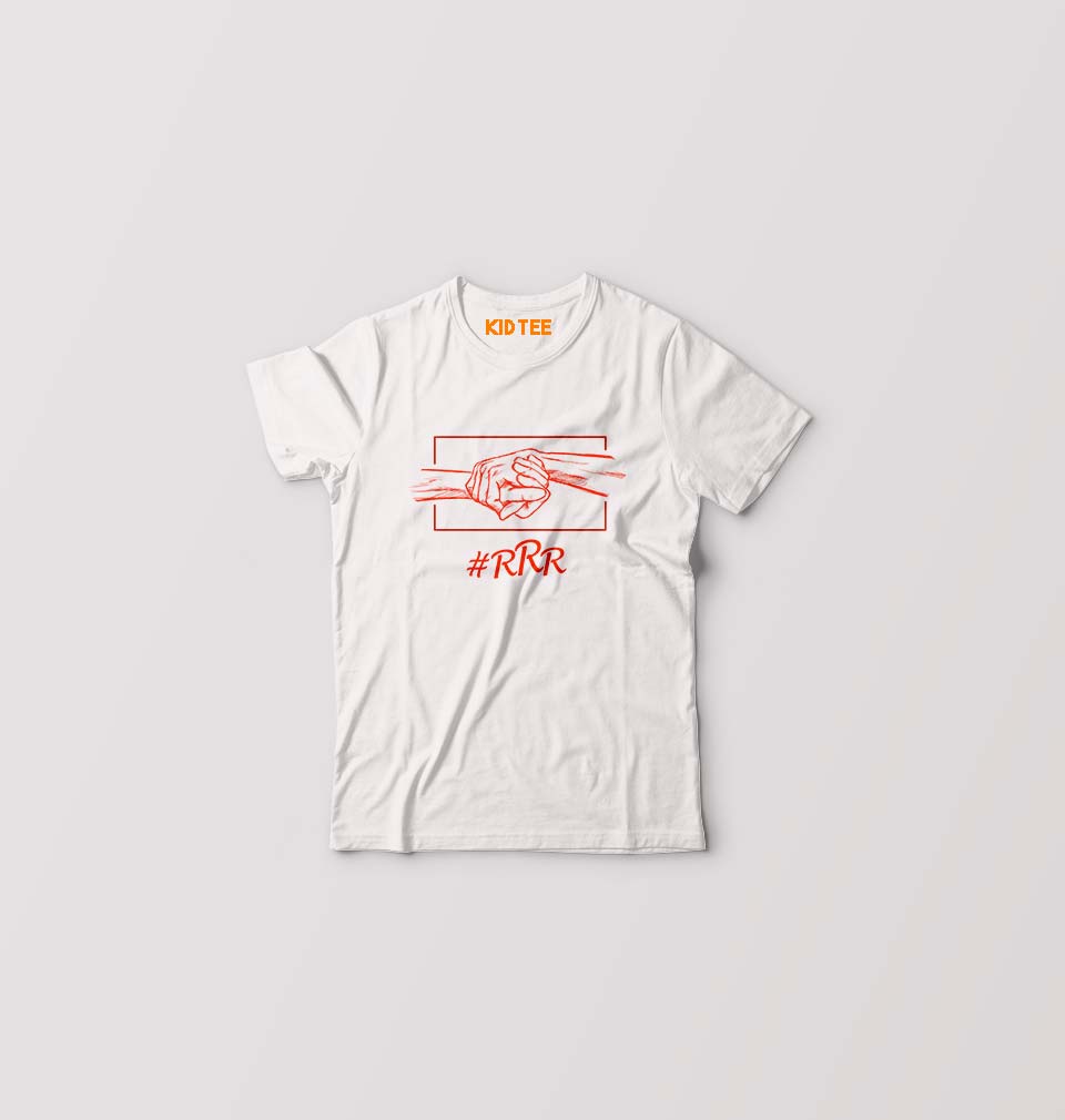 RRR Kids T-Shirt for Boy/Girl-White-Ektarfa.online