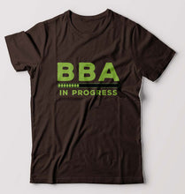 Load image into Gallery viewer, BBA T-Shirt for Men-Coffee Brown-Ektarfa.online
