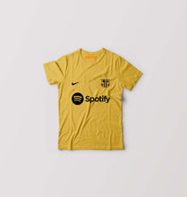Load image into Gallery viewer, Barcelona 2022-23 Kids T-Shirt for Boy/Girl-Golden Yellow-Ektarfa.online
