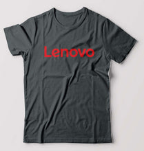 Load image into Gallery viewer, Lenovo T-Shirt for Men-S(38 Inches)-Steel Grey-Ektarfa.online
