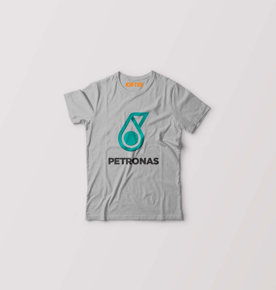 Petronas Kids T-Shirt for Boy/Girl-0-1 Year(20 Inches)-Grey-Ektarfa.online