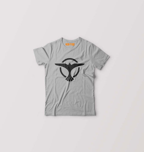 Tiesto Kids T-Shirt for Boy/Girl-Grey-Ektarfa.online