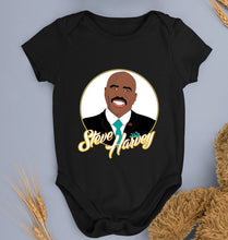 Load image into Gallery viewer, Steve Harvey Kids Romper For Baby Boy/Girl-0-5 Months(18 Inches)-Black-Ektarfa.online
