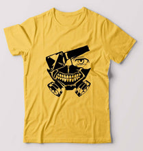 Load image into Gallery viewer, Tokyo Ghoul T-Shirt for Men-S(38 Inches)-Golden Yellow-Ektarfa.online

