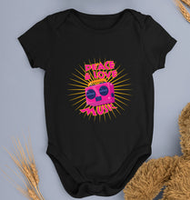 Load image into Gallery viewer, Psychedelic Music Peace Love Kids Romper For Baby Boy/Girl-Black-Ektarfa.online
