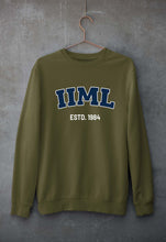 Load image into Gallery viewer, IIM Lucknow Unisex Sweatshirt for Men/Women-S(40 Inches)-Olive Green-Ektarfa.online
