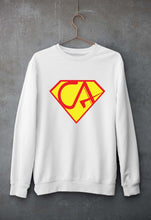 Load image into Gallery viewer, Chartered Accountants(CA) Unisex Sweatshirt for Men/Women-White-Ektarfa.online
