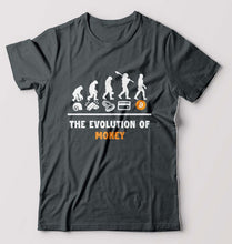 Load image into Gallery viewer, Bitcoin Crypto Money T-Shirt for Men-Steel grey-Ektarfa.online
