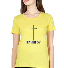 Load image into Gallery viewer, The Weeknd T-Shirt for Women-XS(32 Inches)-Yellow-Ektarfa.online
