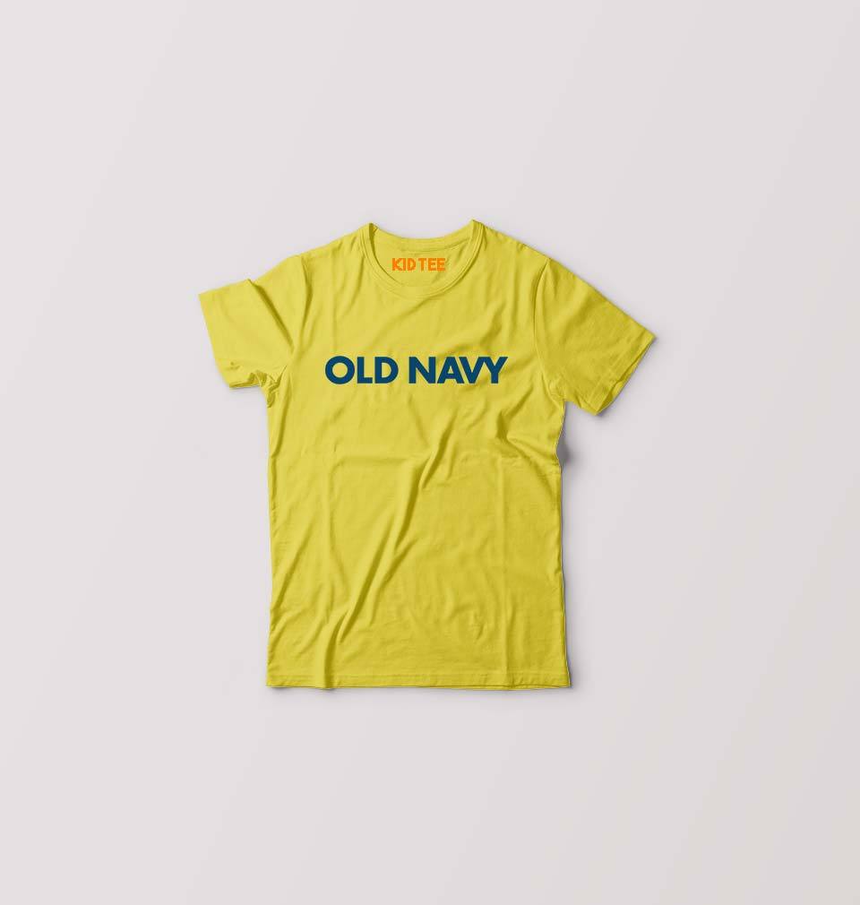 Old Navy Kids T-Shirt for Boy/Girl-0-1 Year(20 Inches)-Yellow-Ektarfa.online