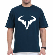 Load image into Gallery viewer, Rafael Nadal (RAFA) Oversized T-Shirt for Men-Petrol Blue-Ektarfa.online
