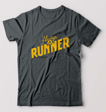 Load image into Gallery viewer, Runner Running T-Shirt for Men-Steel grey-Ektarfa.online
