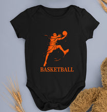 Load image into Gallery viewer, NBA Basketball Kids Romper For Baby Boy/Girl-0-5 Months(18 Inches)-Black-Ektarfa.online
