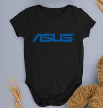 Load image into Gallery viewer, Asus Kids Romper For Baby Boy/Girl-0-5 Months(18 Inches)-Black-Ektarfa.online
