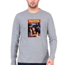 Load image into Gallery viewer, Pulp Fiction Full Sleeves T-Shirt for Men-Grey Melange-Ektarfa.online
