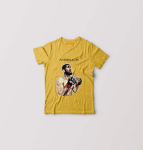 Load image into Gallery viewer, Khabib Nurmagomedov Kids T-Shirt for Boy/Girl-0-1 Year(20 Inches)-Golden Yellow-Ektarfa.online
