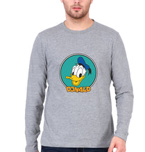 Load image into Gallery viewer, Donald Duck Full Sleeves T-Shirt for Men-Grey-Ektarfa.online
