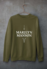 Load image into Gallery viewer, Marilyn Manson Unisex Sweatshirt for Men/Women-Olive Green-Ektarfa.online
