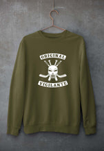 Load image into Gallery viewer, Casey Jones Unisex Sweatshirt for Men/Women-Olive Green-Ektarfa.online

