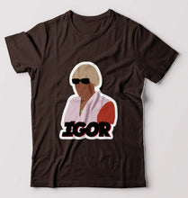 Load image into Gallery viewer, Igor T-Shirt for Men-Coffee Brown-Ektarfa.online
