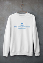 Load image into Gallery viewer, TCS Unisex Sweatshirt for Men/Women-S(40 Inches)-White-Ektarfa.online
