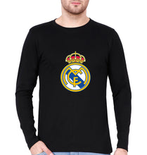 Load image into Gallery viewer, Real Madrid Full Sleeves T-Shirt for Men-Black-Ektarfa.online
