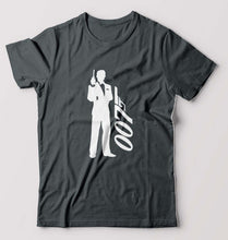 Load image into Gallery viewer, James Bond (007) T-Shirt for Men-Steel grey-Ektarfa.online
