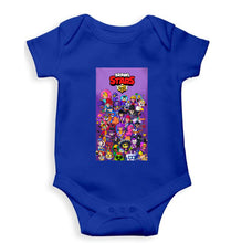 Load image into Gallery viewer, Brawl Stars Kids Romper For Baby Boy/Girl-0-5 Months(18 Inches)-Royal Blue-Ektarfa.online
