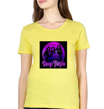 Load image into Gallery viewer, Deep Purple T-Shirt for Women-Yellow-Ektarfa.online
