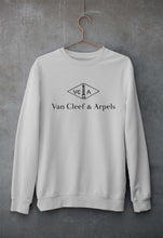 Load image into Gallery viewer, Van Cleef &amp; Arpels Unisex Sweatshirt for Men/Women-S(40 Inches)-Grey Malenge-Ektarfa.online

