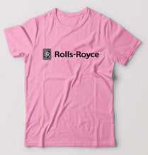 Load image into Gallery viewer, Rolls Royce T-Shirt for Men-Light Baby Pink-Ektarfa.online
