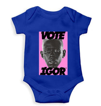 Load image into Gallery viewer, Igor Kids Romper For Baby Boy/Girl-0-5 Months(18 Inches)-Royal blue-Ektarfa.online
