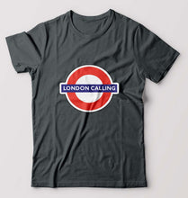 Load image into Gallery viewer, London Calling T-Shirt for Men-Steel Grey-Ektarfa.online
