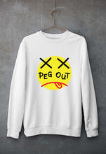 Load image into Gallery viewer, Peg Out Unisex Sweatshirt for Men/Women-White-Ektarfa.online
