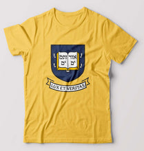 Load image into Gallery viewer, Yale University T-Shirt for Men-Golden Yellow-Ektarfa.online
