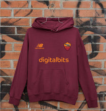 Load image into Gallery viewer, A.S. Roma 2021-22 Unisex Hoodie for Men/Women-Maroon-Ektarfa.online
